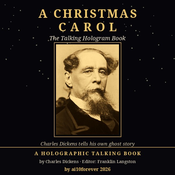 A Christmas Carol — The Talking Hologram Book cover