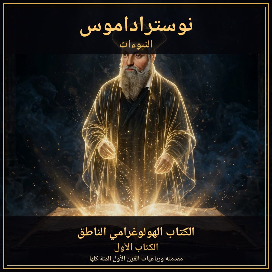 Nostradamus Book One in Arabic — the Prophet's cover