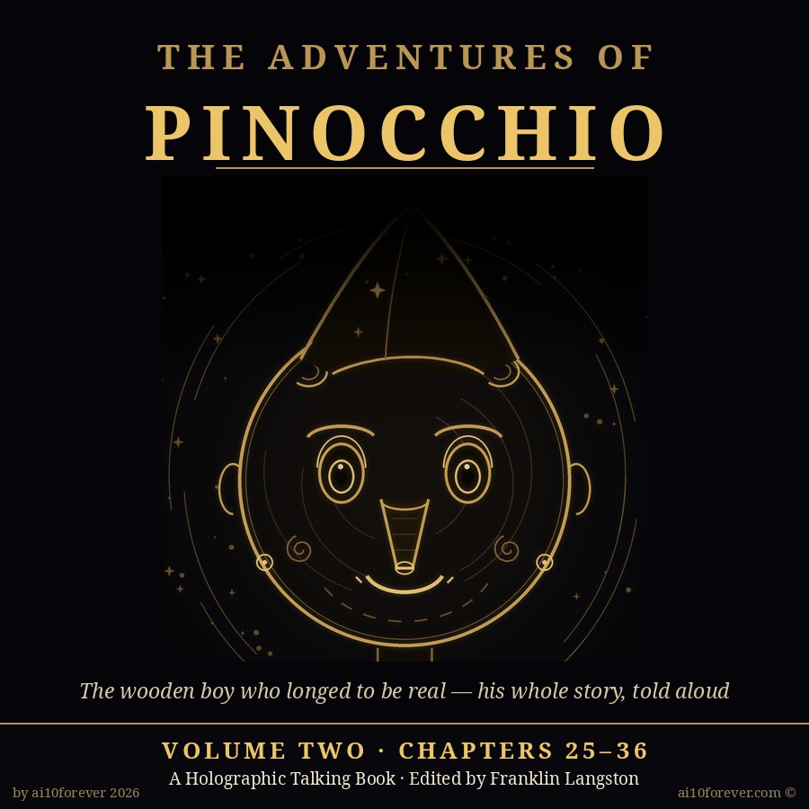 The Adventures of Pinocchio — A Holographic Talking Book · Volume Two cover