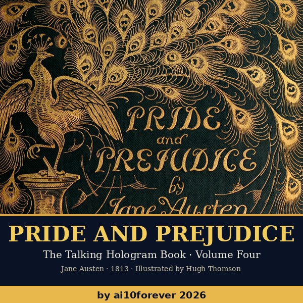 Pride and Prejudice — The Talking Hologram Book · Volume Four cover