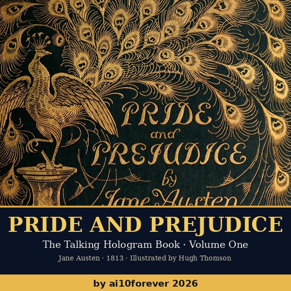 Pride and Prejudice — The Talking Hologram Book cover