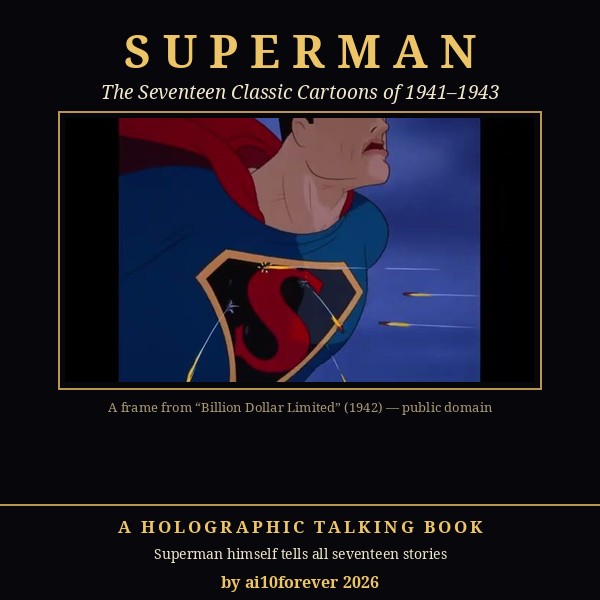 Superman — The Talking Hologram Book cover