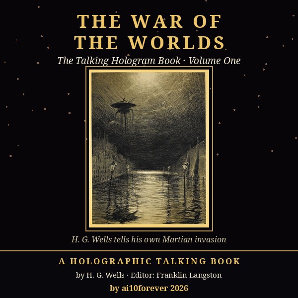 The War of the Worlds — Holographic Talking Book · Volume One cover